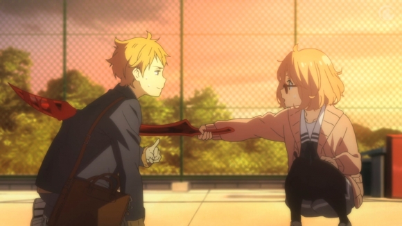 review beyond the boundary the double edged sword of genre blending ani gamers review beyond the boundary the