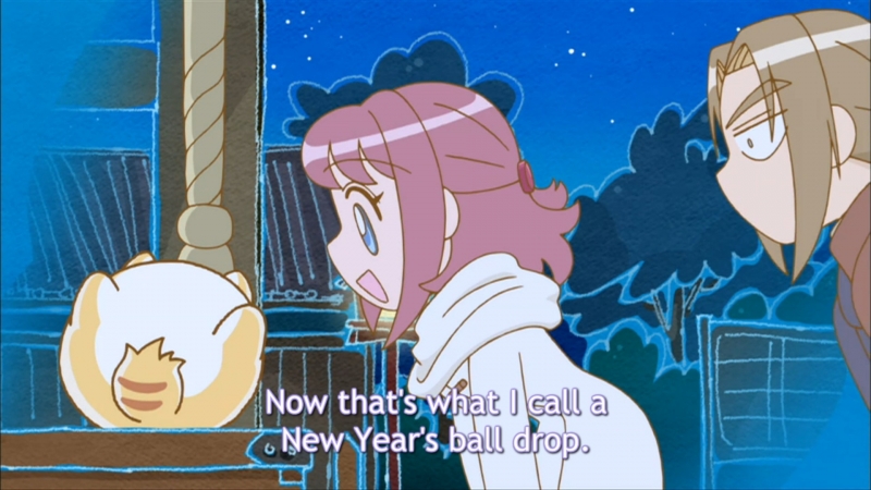 A New Year's scene from Poyopoyo