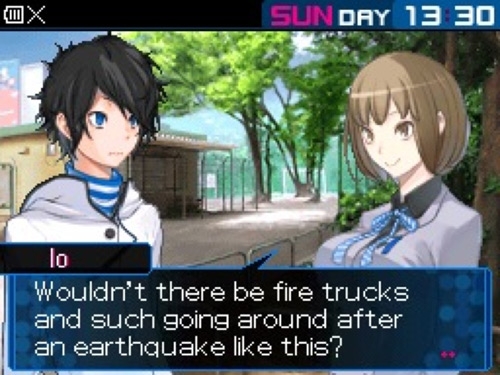 Conversations with other characters are an essential part of Devil Survivor 2